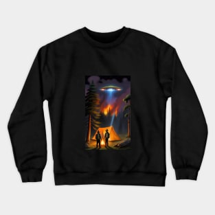 UFO Camp Forest Crewneck Sweatshirt